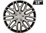 Cuffia Coprimozzo Dakar Nc Argento/Nero 16", 1 Pz."
