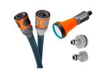 Gardena Tubo Tessile Liano Xtreme 1/2 , Set Da 15 M