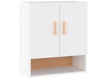 Vidaxl Armadio A Muro Bianco 60X31X70 Cm Materiale Legno