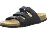 Sandalo Natural Sense - Pelle Nera : 41 : Taglia Normale: 41 Larghezza: Normale