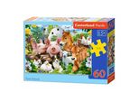 Castorland Puzzle Amici Della Fattoria 60 Pezzi