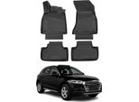 2017-2024 Audi Q5 Fy Tappetini Tpe Nero 4 Pz