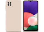 Cadorabo Cover Per Samsung Galaxy A22 5G Cover Protettiva In Tpu Rosa Custodia In Silicone Custodia Per Cellulare
