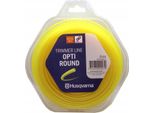 Husqvarna Filo Per Trimmer Opti-Round 2,7 Mm X 70 Metri Di Filo Per Tosaerba, Filo Per Trimmer