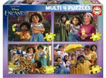 Educa Puzzle Encanto 4In1 (50,80,100,150 Pezzi)