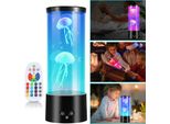 Swanew Led Meduse Night Lights Serbatoio D'acqua Lampada Lava Rgb Medusa Lampada Camera Da Letto Artificiale