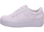 Paul Green Sneaker Bassa Donna Bianco Pelle Liscia Allacciata Dimensioni: 7