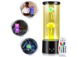 Swanew Led Medusa Luci Notturne Lampada Dell'umore Luce Notturna Lampada Di Lava Rgb Lampada Da Tavolo Ufficio Artificiale