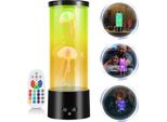 Swanew Led Meduse Night Lights Lava Lamp Rgb Mood Lamp 3 Livelli Di Luminosità Artificiale
