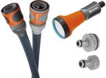 Gardena Tubo Tessile Liano Xtreme 1/2 , Set Da 10 M