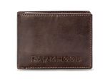 Farmhood Pelle Portafoglio Nashville Wallet Dark Brown 2 Marrone Scuro