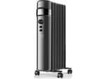Radiatore A Bagno D'olio Nero 1500W Taurus Alpatec Agadir 1500