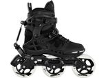 Powerslide Inline Skate Phuzion Argon Syncro Black 110, Per Fitness E Maratona, Per Uomini E Donne