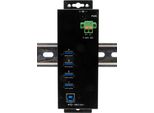 Exsys EX-1186HMVS-2 Hub Di Interfaccia Usb 3.2 Gen 1 (3.1 Gen 1) Tipo-B 5000 Mbit/S Nero (EX-1186HMVS-2)