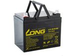 Batteria Avacom Long 12V 34Ah Al Piombo Deepcycle Agm F4 (U1-34HE)