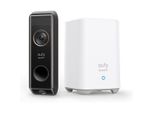 Campanello Video Wireless Eufy A Doppia Telecamera Con Homebase 2 (2K Con Hdr, Sensore Di Movimento, IP65)