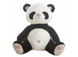 Orsetto Peluche Panda D'argento 35 Cm