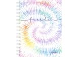 Herlitz 400173230 Taccuino Spiralato New Batik "Freedom"", Din A5"