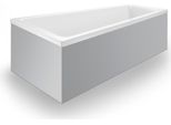 Duravit No.1 Baignoire EncastréE, TrapèZe, 1700X1000Mm, 1 Pente De Dossier à Gauche, Blanc, 700508000000000, 700508000000000