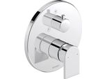 Duravit Tulum Mitigeur De Douche Encastré, Rosace Ronde, Avec Inverseur, TU4210012010, TU4210012010