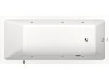 Duravit No.1 Baignoire Pour Wc EncastréE, Rectangulaire, 1800X800Mm, Jet Protect,1 Pente De Dossier, Blanc, 760491000JP1000, 760491000JP1000