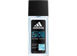 Adidas Ice Dive Fragrance Deodorante Per Il Corpo, 75Ml