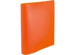 Herma 19711 Raccoglitore Ad Anelli Herma, Din A4, 2 Anelli, Arancione Neon