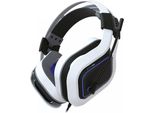 Gioteck HC9 Auricolare Gaming Cablato Stereo Sovraurale Blu E Bianco Con Microfono