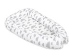 Bozzolo Premium Double-Face Per Bambini Bobono - Grigio Nuvola