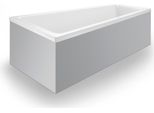Duravit No.1 Baignoire EncastréE, TrapèZe, 1500X800Mm, 1 Pente De Dossier à Gauche, Blanc, 700504000000000, 700504000000000