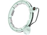 Hhm13 Hula Hop Verde Con Magneti E Pesi + Contatore Hms