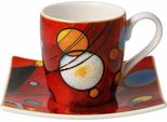 Goebel Wassily Kandinsky - Schweres Rot (Espressotasse,...