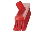 Vikan Scopa 410 Mm, Morbida-Dura Completamente Conforme Haccp 4-Rosso