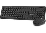 Combinazione Di Tastiera E Mouse Senza Fili Subblim Business Slim Cssw10/Nero