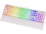 Endorfy Omnis Pudding Onyx - Cablato - Usb - Interruttore Meccanico - Qwerty - Led Rgb - Bianco