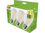 Emos Led žáRovka A60/E27/3,8W/60W/806Lm/Teplá BíLá,3Ks
