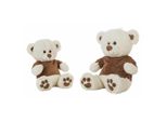 Orso Di Peluche In Velluto Marrone 32 Cm