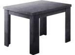 Dmora Tavolo Allungabile Airin 90X90X75H Cm Grigio Ardesia, 8 Posti Allungabile Italy