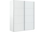 Dmora Guardaroba 2 Ante Opi 60X200H Cm Bianco, Appendiabiti 2 Ante