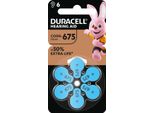 Duracell Batterie F. HöRgeräTe Easytab 675 Ohne Quecksilber 1Bli=6Stk