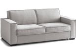 Talamo Italia Divano Letto 2 Posti Amapola 95X200 Cm Nero, Sfoderabile Contenitore Italy
