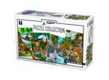 D-TOYS Puzzle Le Favole Di La Fontaine 4In1 (24,35,48,60 Pezzi)
