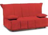 Talamo Italia Divano Letto 3 Posti Antal 90X165 Cm Nero, Sfoderabile Lavabile Italy
