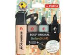 Stabilo EO70/4-2-5 Stabilo Boss Original Evidenziatore, Colori Assortiti, 4 Pz.