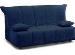 Talamo Italia Divano Letto 2 Posti Ariska 90X125 Cm Nero, Sfoderabile Di Apertura A Carrello Italy