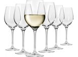 Krosno Harmony Bicchieri Da Vino Bianchi, Set Di 6, 430 Ml