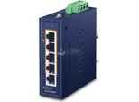 Planet 10/100/1000T 802.3At Poe + Gigabit Ethernet Non Gestito (10/100/1000) Power Over Ethernet (Poe) Blu (IGS-504PT)