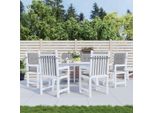 Cuscini Per Sedie Da Giardino Durevoli Per Schienale Basso 6 Pz. Tessuto Oxford Grigio - Cuscini Per Mobili Da Giardino Octo5132385 1Pacco