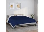 The Living Store Coperta Pesata Blu 235X290 Cm 11 Kg Tessuto