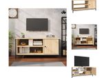 Mobile Tv Vidaxl Rovere Sonoma 100X40X45 Cm Materiale A Base Di Legno - Mobili Tv